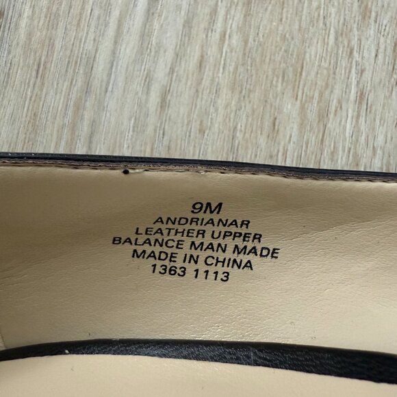 NWOT 🤎 Nine West Dark Brown Leather Ariana Pointed Toe Pumps – Size 9M - Picture 4 of 8